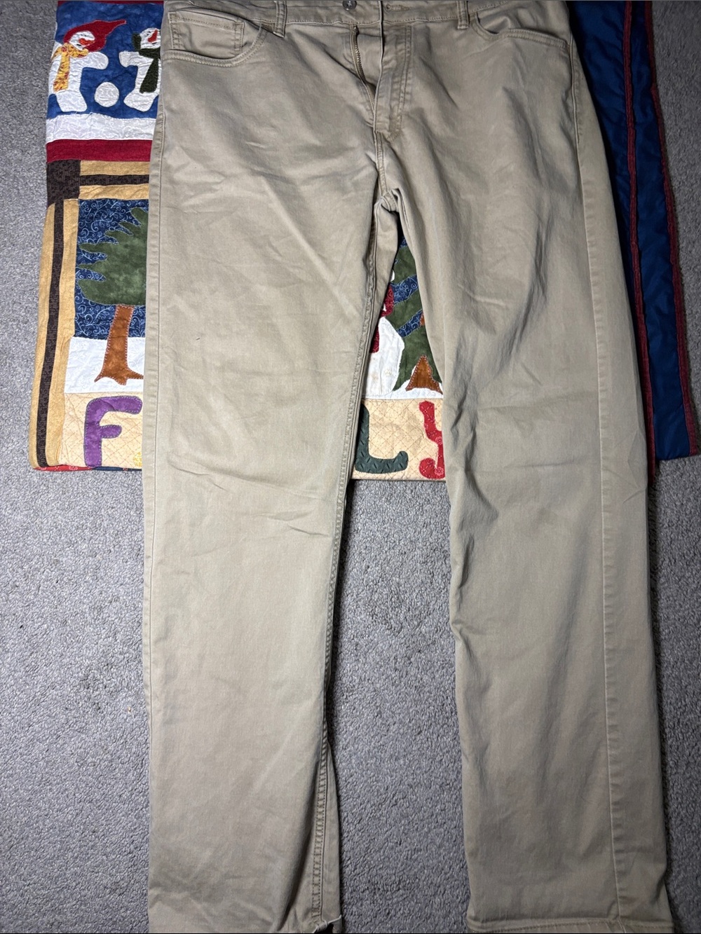 Dockers Men's Khaki Straight-Leg Pants - Beige